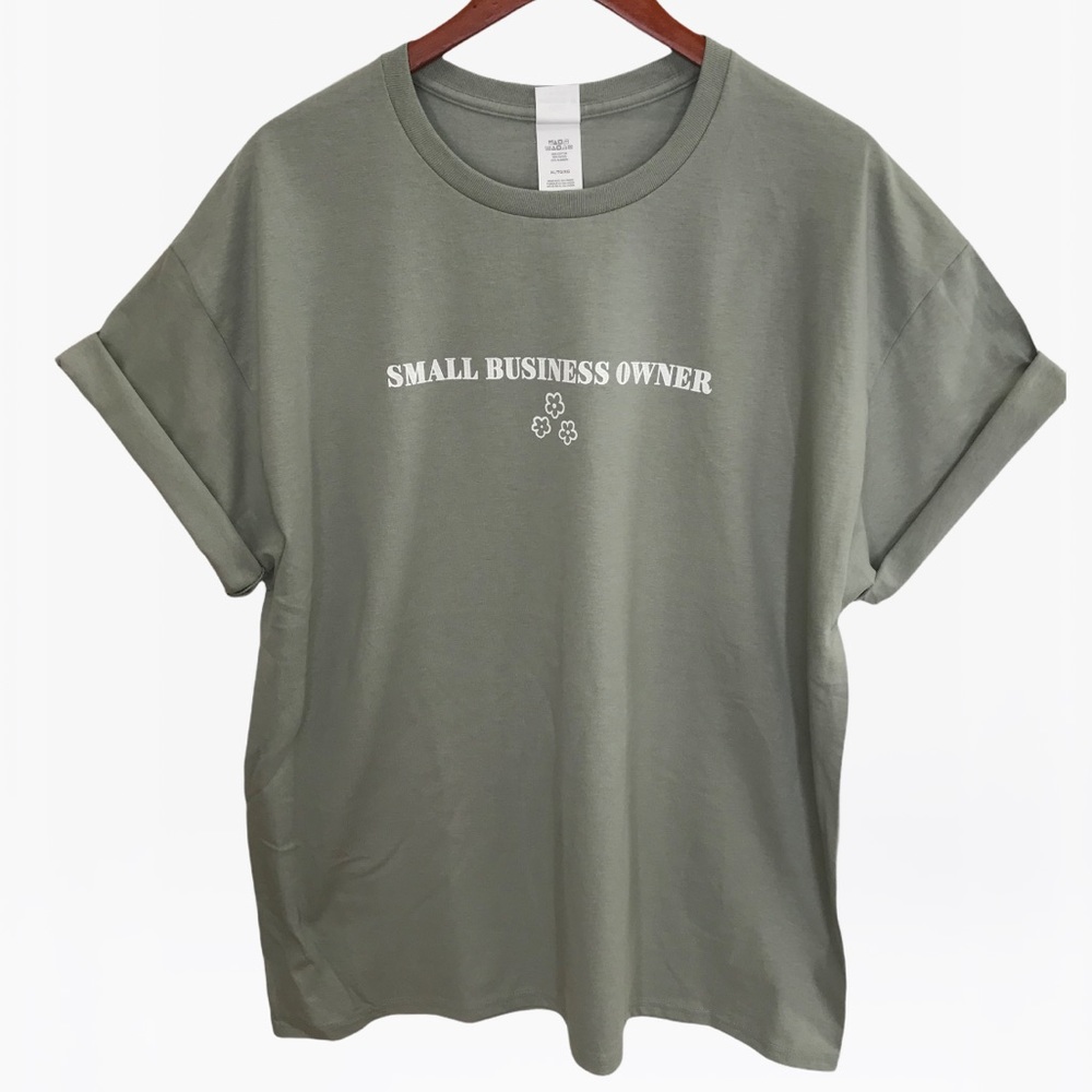 SMALL BUSINESS OWNER Unisex Adult 100% Cotton T-Shirts - Various